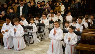 W tarnowskiej bazylice katedralnej odbyło się błogosławieństwo 23 nowych lektorów z ośmiu parafii centralnego dekanatu naszej diecezji Tarnów-Południe.