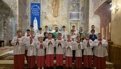 Wspólnota liturgicznej służby ołtarza parafii bazyliki katedralnej po raz trzeci odbyła swoje wyjazdowe dni formacji.